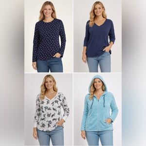 Bundle | Women’s Size XL | Long Sleeve | Paisley, Bees, Cozy Sweaters